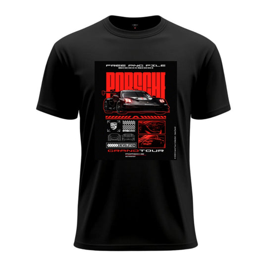 Porsche Premium T-shirt Design